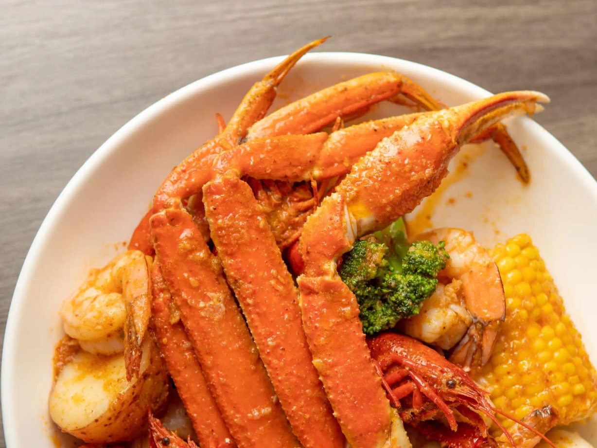 Snow Crab (1) & Shrimp (8pcs) at B5 Seafood Carryout in Baltimore, MD 21218 | YourMenu® Online Ordering