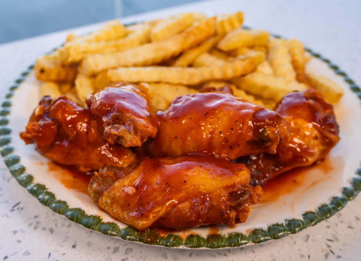 Hot Buffalo Wings (6 Pcs) at B5 Seafood Carryout in Baltimore, MD 21218 | YourMenu® Online Ordering