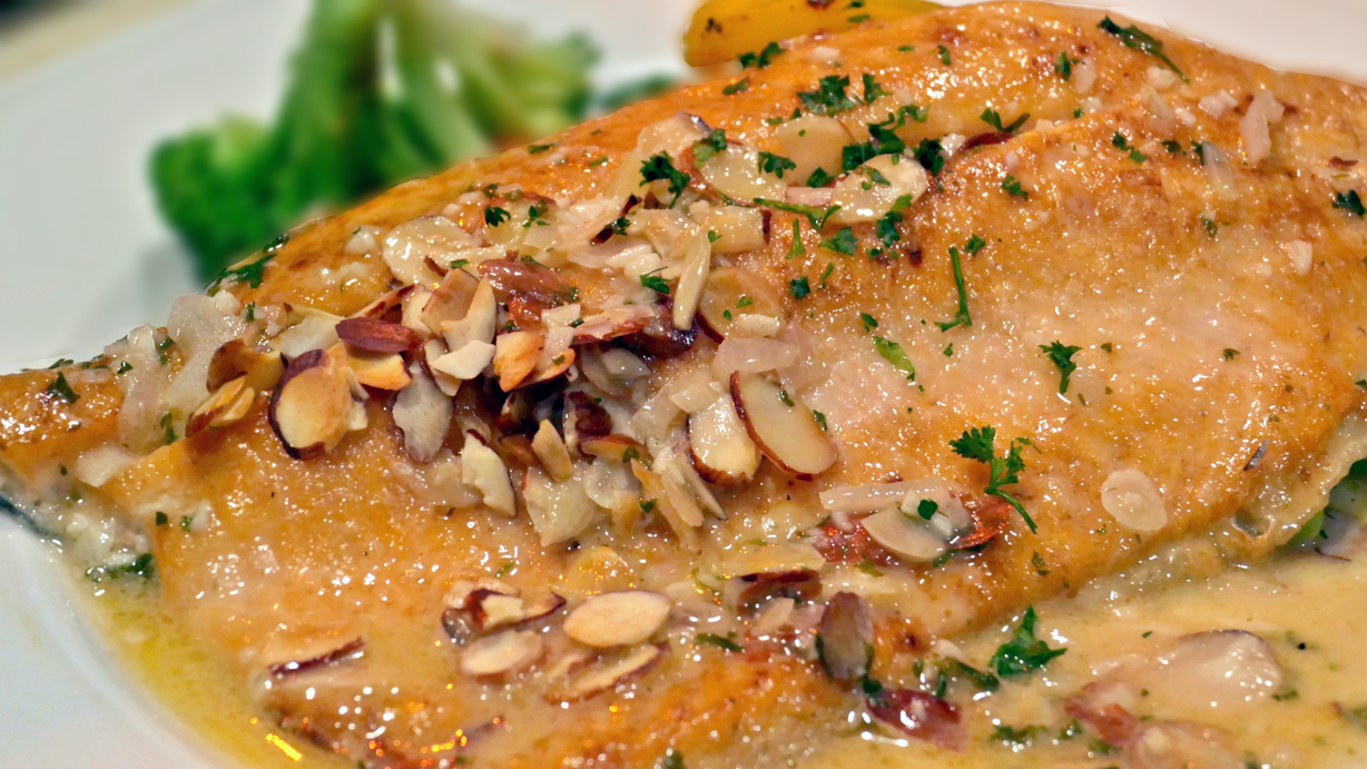 Trout Almondine at Marigold Cafe & Bakery in Colorado Springs, CO 80919 | YourMenu® Online Ordering