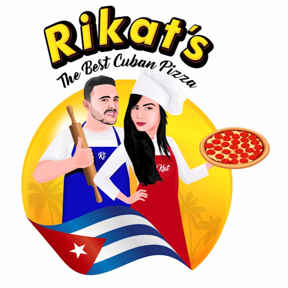 Rikat's Pizza logo