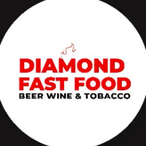 Diamond Fast Food Beer Wine & Tobacco logo