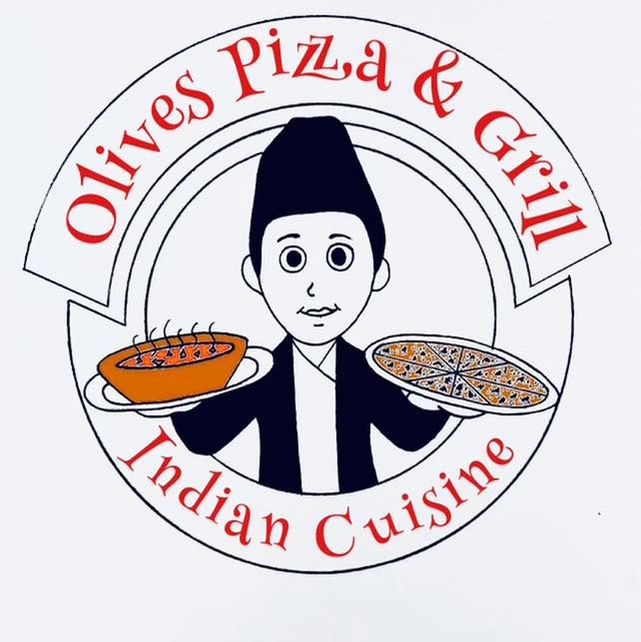 Olives Pizza & Grill Indian Cuisine logo