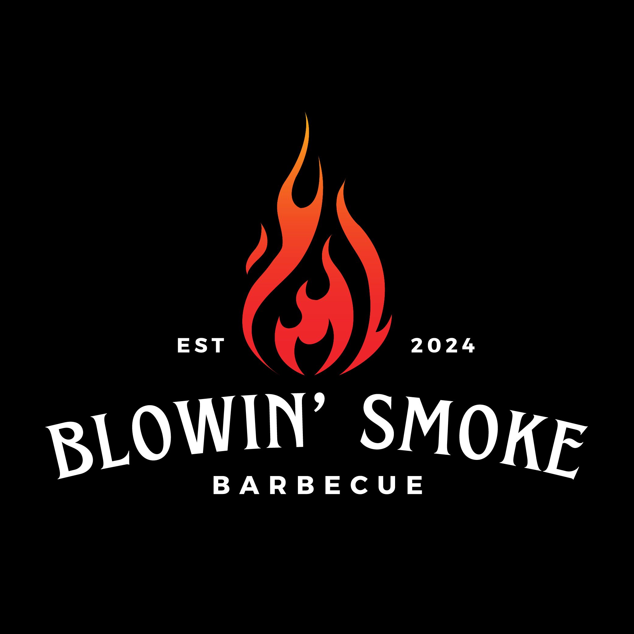 BLOWIN SMOKE BBQ logo