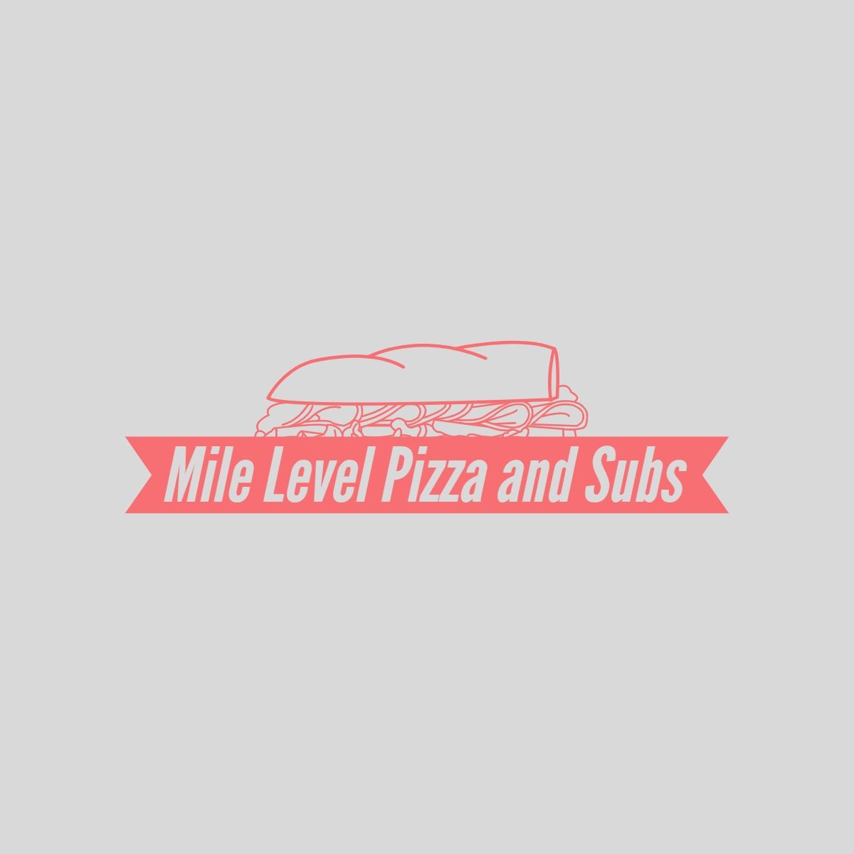 Mile Level Pizza & Sub Shop logo