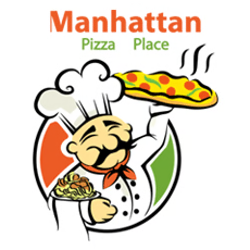 MANHATTAN PIZZA PLACE logo