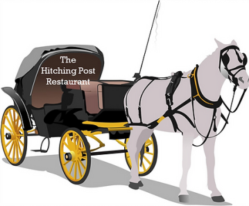 HITCHING POST RESTAURANT logo