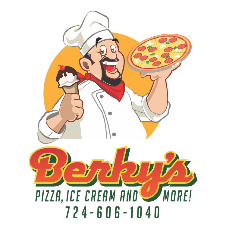 Berky's Pizza, Ice Cream, & More logo