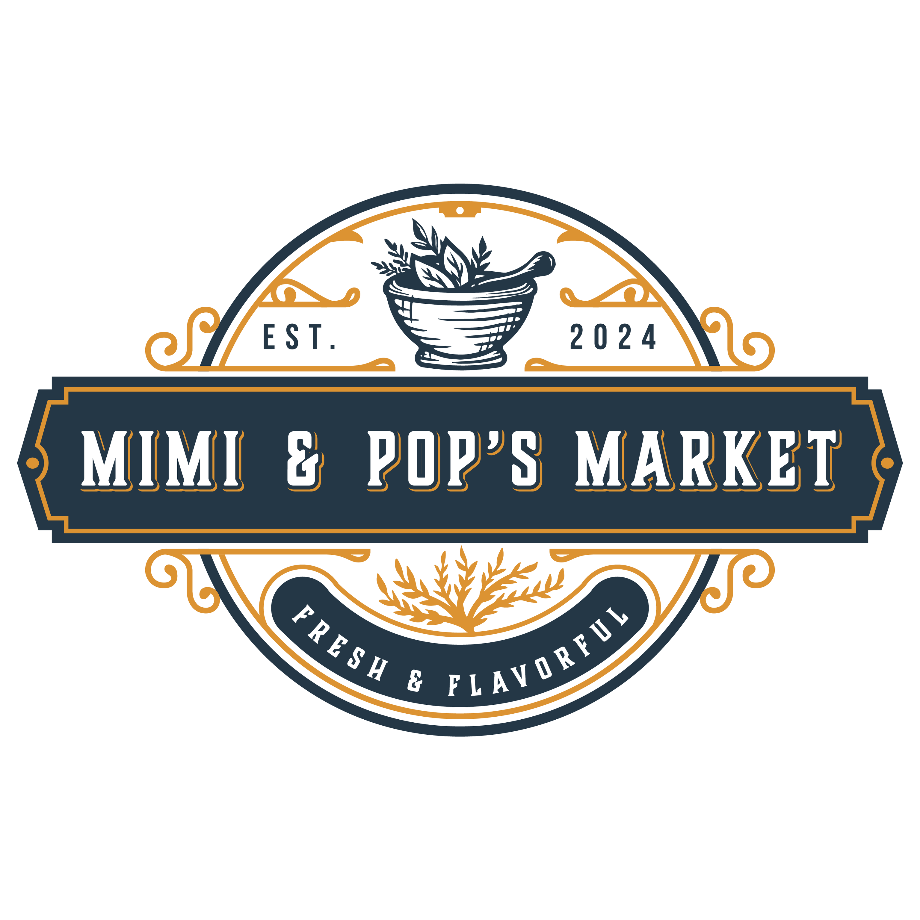 MIMI & POPS MARKET logo