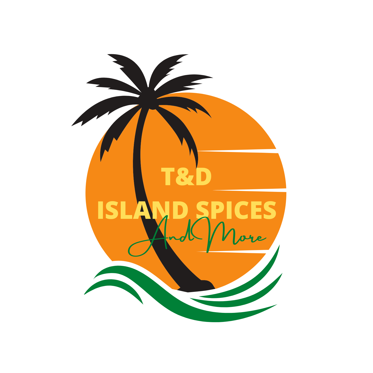 T & D Island Spices logo
