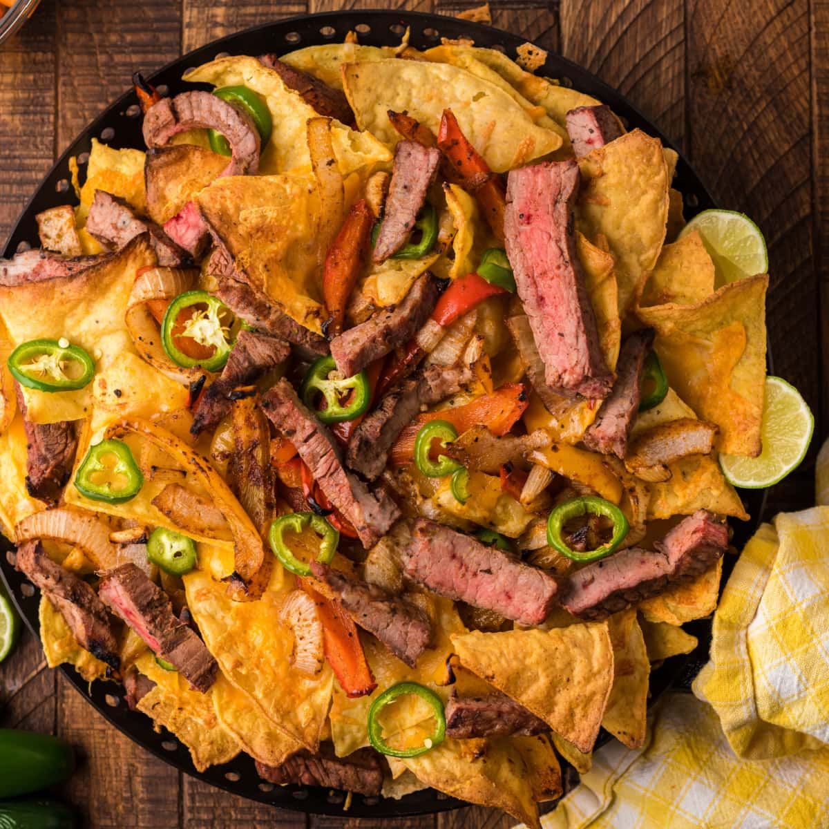 LG Fajita Nachos at El Burrito Mexican Restaurant in LIVINGSTON, TX 773513800 | YourMenu Online Ordering