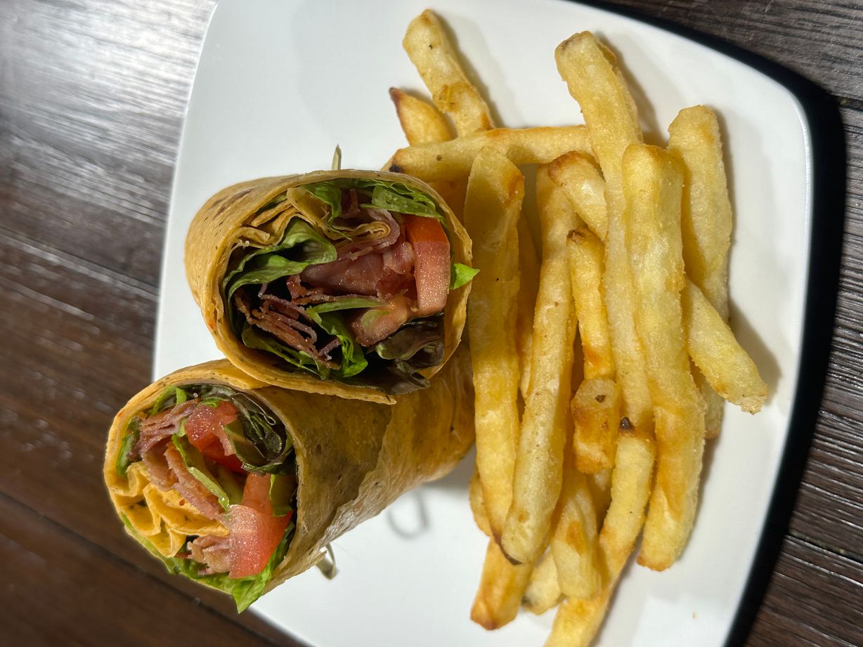 Bacon Lettuce Tomato Wrap at Grandma's Ice Cream & Waffles in ROCKVILLE, MD 208501394 | YourMenu Online Ordering
