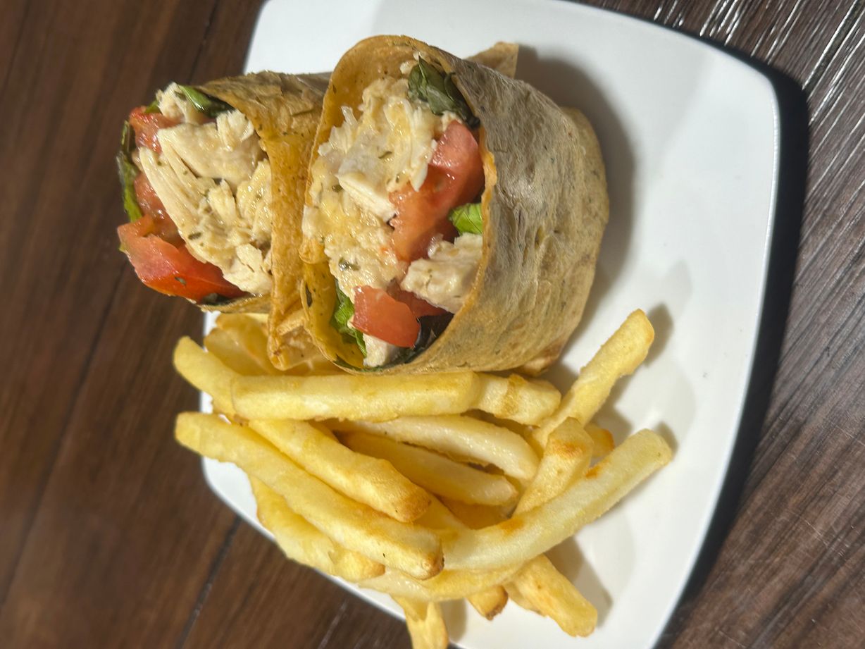 Shredded Chicken Wrap at Grandma's Ice Cream & Waffles in ROCKVILLE, MD 208501394 | YourMenu Online Ordering