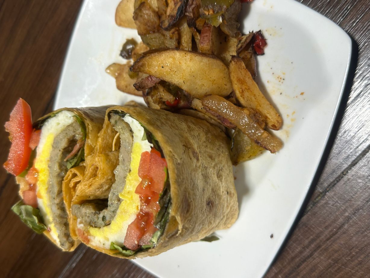 Sausage & Egg Wrap at Grandma's Ice Cream & Waffles in ROCKVILLE, MD 208501394 | YourMenu Online Ordering