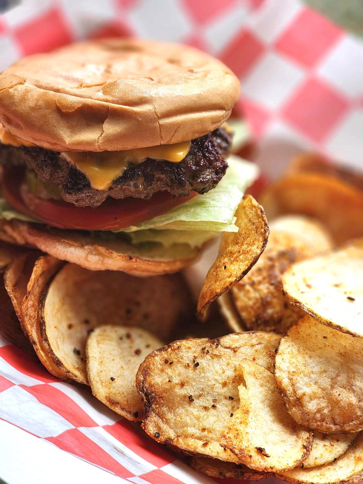 Deer Ridge Cheeseburger  at RISING APPALACHIA @ Deer Ridge Mountain Resort Open Friday-Saturday 4p-10p (Pick up orders in Lounge)  in GATLINBURG, TN 37738 | YourMenu Online Ordering