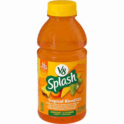 V8 Splash Tropical Blend 16oz at Paraiso Latino Restaurant & Bakery in HERNDON, VA 20170 | YourMenu Online Ordering V8 Splash Tropical Blend 16oz at Paraiso Latino Restaurant & Bakery in HERNDON, VA 20170 | YourMenu Online Ordering