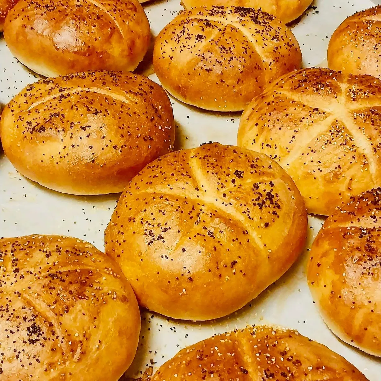 Kaiser Roll 3-Pack at Meadowlark Bakery & Cafe in WARMINSTER, PA 18974 | YourMenu Online Ordering