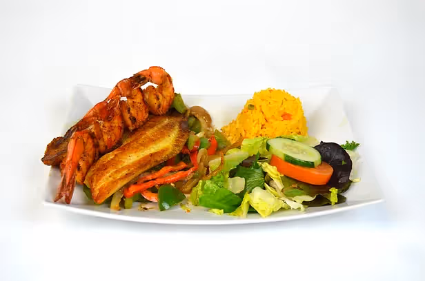 Tilapia Y Camaron Plato at Campestre Chicken in SILVER SPRING, MD 20905 | YourMenu Online Ordering