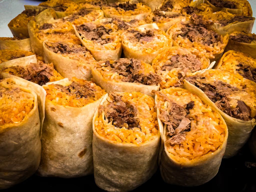 Burritos Large Tray at TACO BAR GAITHERSBURG in GAITHERSBURG, MD 20877 | YourMenu Online Ordering