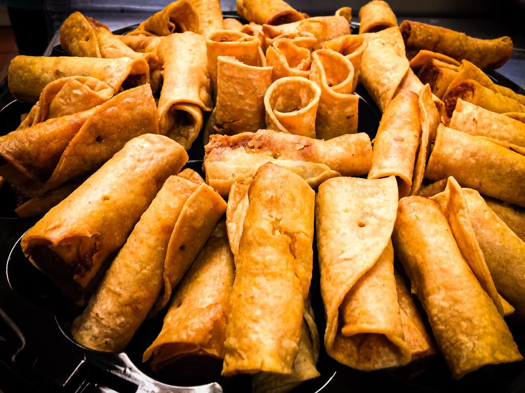 Fried Taquitos Large Tray at TACO BAR GAITHERSBURG in GAITHERSBURG, MD 20877 | YourMenu Online Ordering