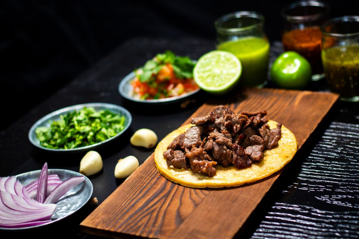 Bistec Taco at TACO BAR GAITHERSBURG in GAITHERSBURG, MD 20877 | YourMenu Online Ordering