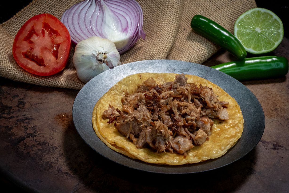 Carnitas Taco at TACO BAR GAITHERSBURG in GAITHERSBURG, MD 20877 | YourMenu Online Ordering