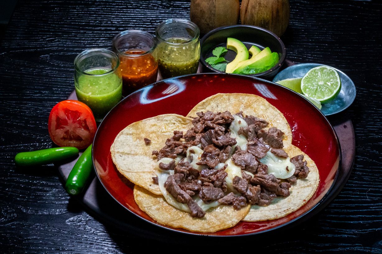 Steak and Cheese Taco at TACO BAR GAITHERSBURG in GAITHERSBURG, MD 20877 | YourMenu Online Ordering