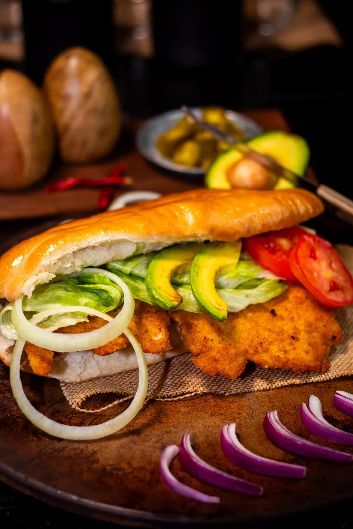 Torta Milanesa at Taco Bar - Gaithersburg in Gaithersburg, MD 20877 | YourMenu® Online Ordering