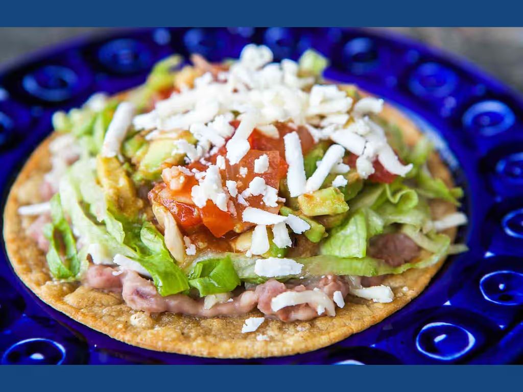 Tostada at TACO BAR GAITHERSBURG in GAITHERSBURG, MD 20877 | YourMenu Online Ordering