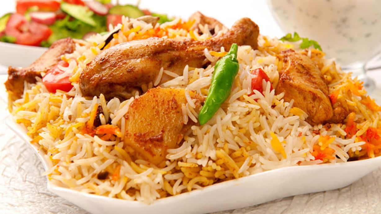 Chicken Biryani at Everest Restaurant and Bar in Manchester, NH 03101 | YourMenu Online Ordering