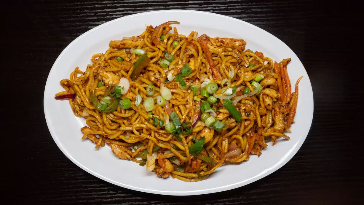 Chicken Chowmein at Everest Restaurant and Bar in Manchester, NH 03101 | YourMenu Online Ordering