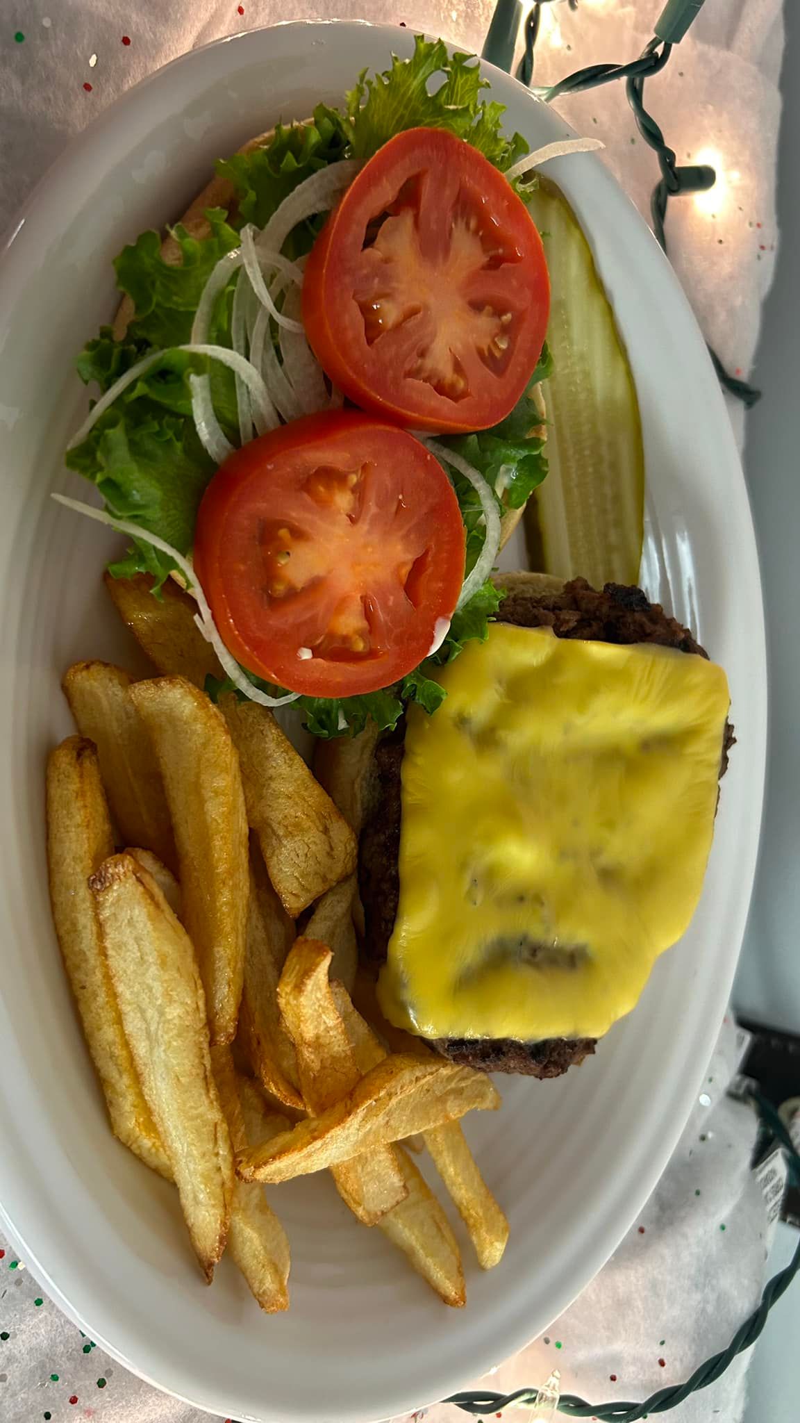 PLAIN BURGER at Dellantina’s Eatery in Kittanning, PA 16201 | YourMenu Online Ordering