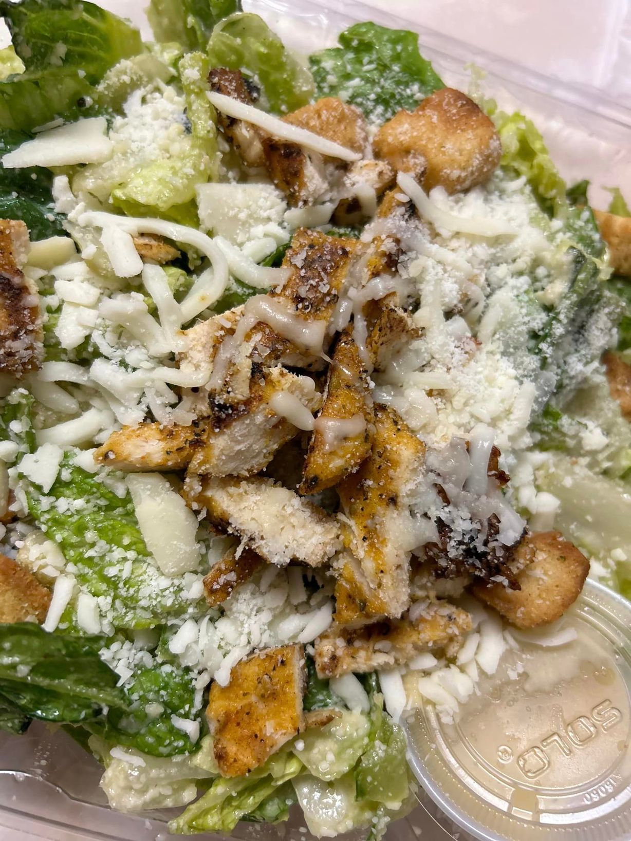 CHICKEN CAESAR SALAD at Dellantina’s Eatery in Kittanning, PA 16201 | YourMenu Online Ordering