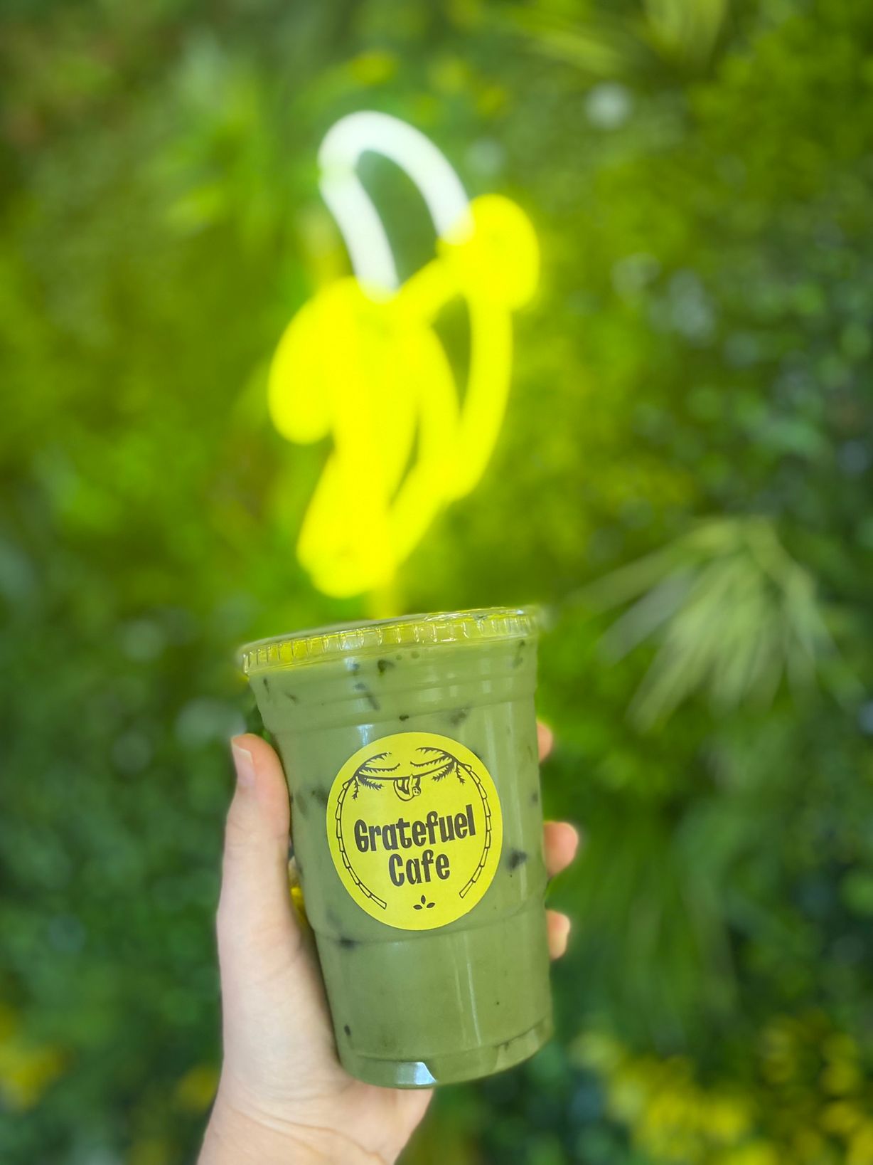 Peanut butter matcha at Gratefuel Cafe in FORT LAUDERDALE, FL 33308 | YourMenu Online Ordering