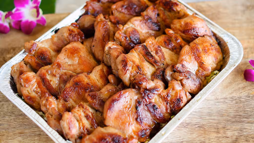 Full Pan BBQ Chicken at L&L Hawaiian BBQ in Ramona, CA 92065 | YourMenu Online Ordering Full Pan BBQ Chicken at L&L Hawaiian BBQ in Ramona, CA 92065 | YourMenu Online Ordering