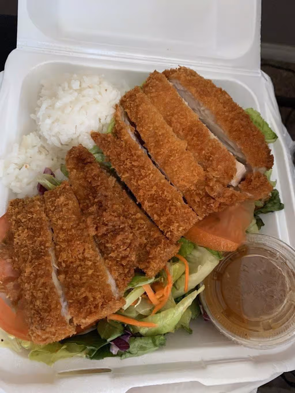 Katsu Salad at L&L Hawaiian BBQ in Ramona, CA 92065 | YourMenu Online Ordering Katsu Salad at L&L Hawaiian BBQ in Ramona, CA 92065 | YourMenu Online Ordering