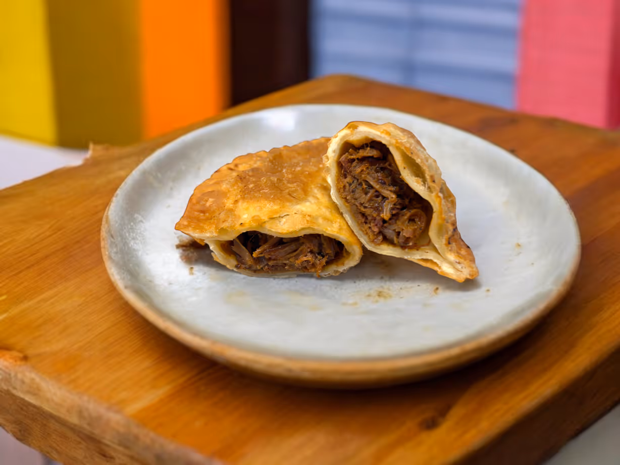 1/2 Tray - Pulled Pork Empanadas at Blowin' Smoke BBQ @ Prime Time Butcher | Catering in WOODBURY, NY 117971212 | YourMenu Online Ordering 1/2 Tray - Pulled Pork Empanadas at Blowin' Smoke BBQ @ Prime Time Butcher | Catering in WOODBURY, NY 117971212 | YourMenu Online Ordering