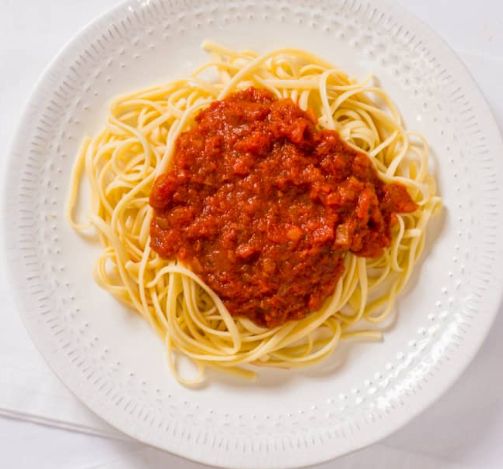 Spaghetti & Sauce at Italian Village Pizza in Lansing, MI 48917 | YourMenu Online Ordering