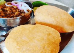 Chole Batura at Chettinad Indian Cuisine in Beaverton, OR 97006 | YourMenu Online Ordering