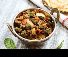 Bhindi Masala at Chettinad Indian Cuisine in Beaverton, OR 97006 | YourMenu Online Ordering