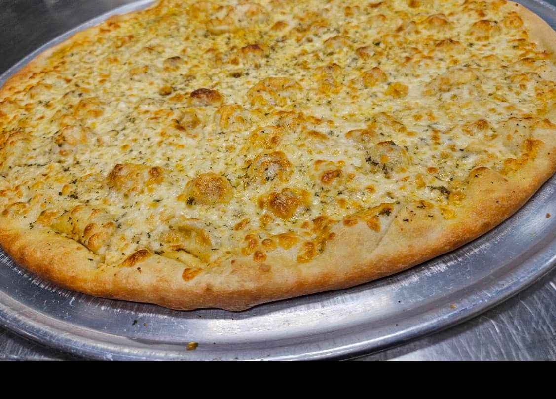 Garlic Cheese Pizza at JERSEY HUSTLE WALDENS CREEK in PIGEON FORGE, TN 378627799 | YourMenu Online Ordering