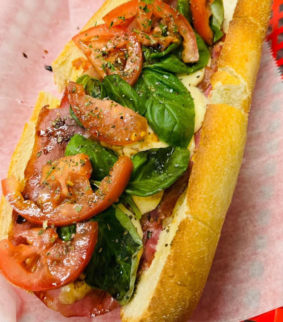 Prosciutto & Mozz Hoagie at JERSEY HUSTLE PINE MTN in PIGEON FORGE, TN 378633322 | YourMenu Online Ordering