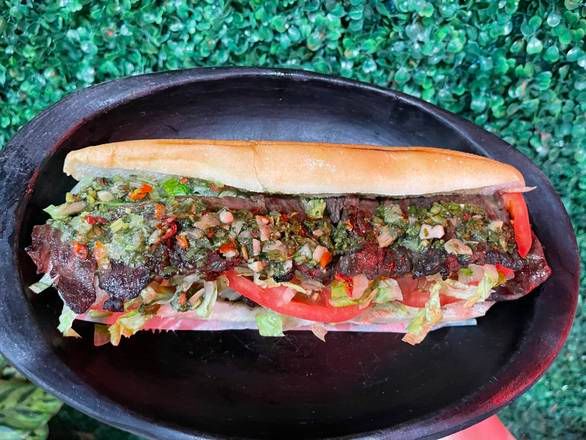 pan con churrasco ( lechuga tomate Chimichurri) at Dager's Restaurant in Hialeah, FL 33012 | YourMenu Online Ordering pan con churrasco ( lechuga tomate Chimichurri) at Dager's Restaurant in Hialeah, FL 33012 | YourMenu Online Ordering