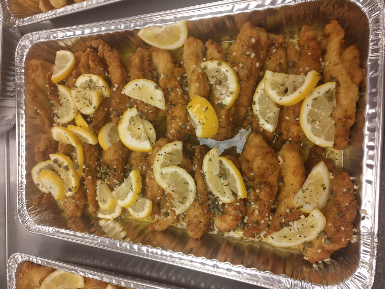 Chicken picatta at Scicchitano's Catering in Coal Township, PA 17866 | YourMenu Online Ordering Chicken picatta at Scicchitano's Catering in Coal Township, PA 17866 | YourMenu Online Ordering
