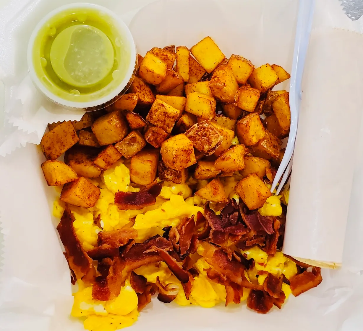 Eggs with Bacon & Tortillas at JD SABOR REAL in Woodstock, GA 30188 | YourMenu Online Ordering Eggs with Bacon & Tortillas at JD SABOR REAL in Woodstock, GA 30188 | YourMenu Online Ordering