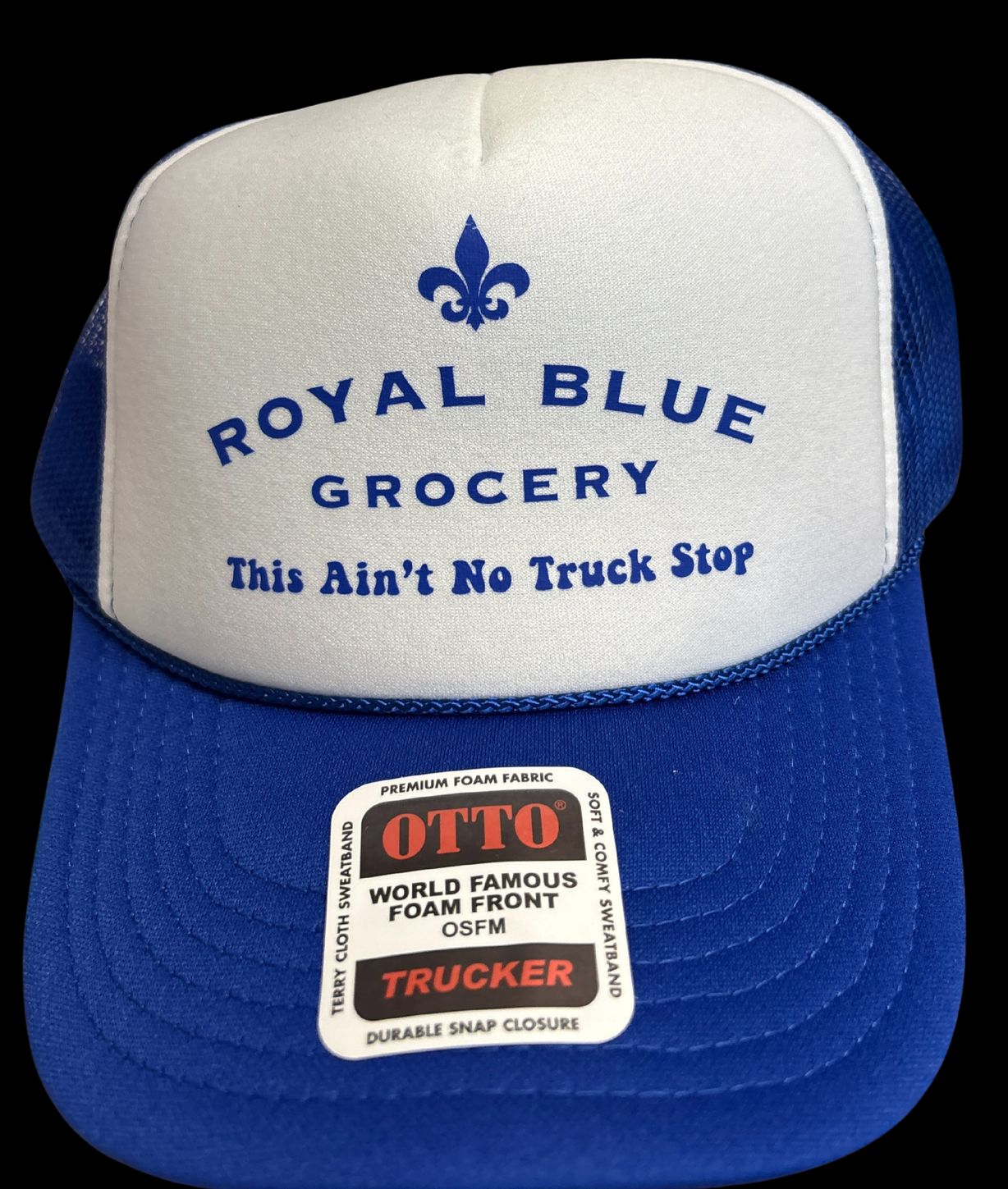 RBG Foam Trucker Hat at Royal Blue Grocery 360 in AUSTIN, TX 78701 | YourMenu® Online Ordering RBG Foam Trucker Hat at Royal Blue Grocery 360 in AUSTIN, TX 78701 | YourMenu® Online Ordering