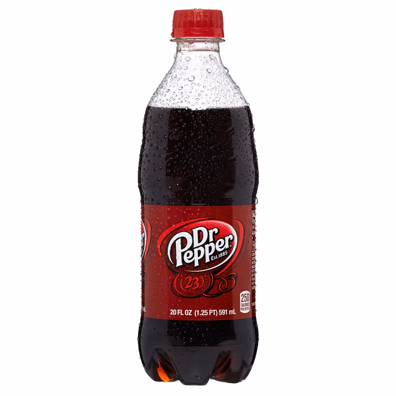 Dr. Pepper 20 oz at Royal Blue Grocery 360 in AUSTIN, TX 78701 | YourMenu® Online Ordering