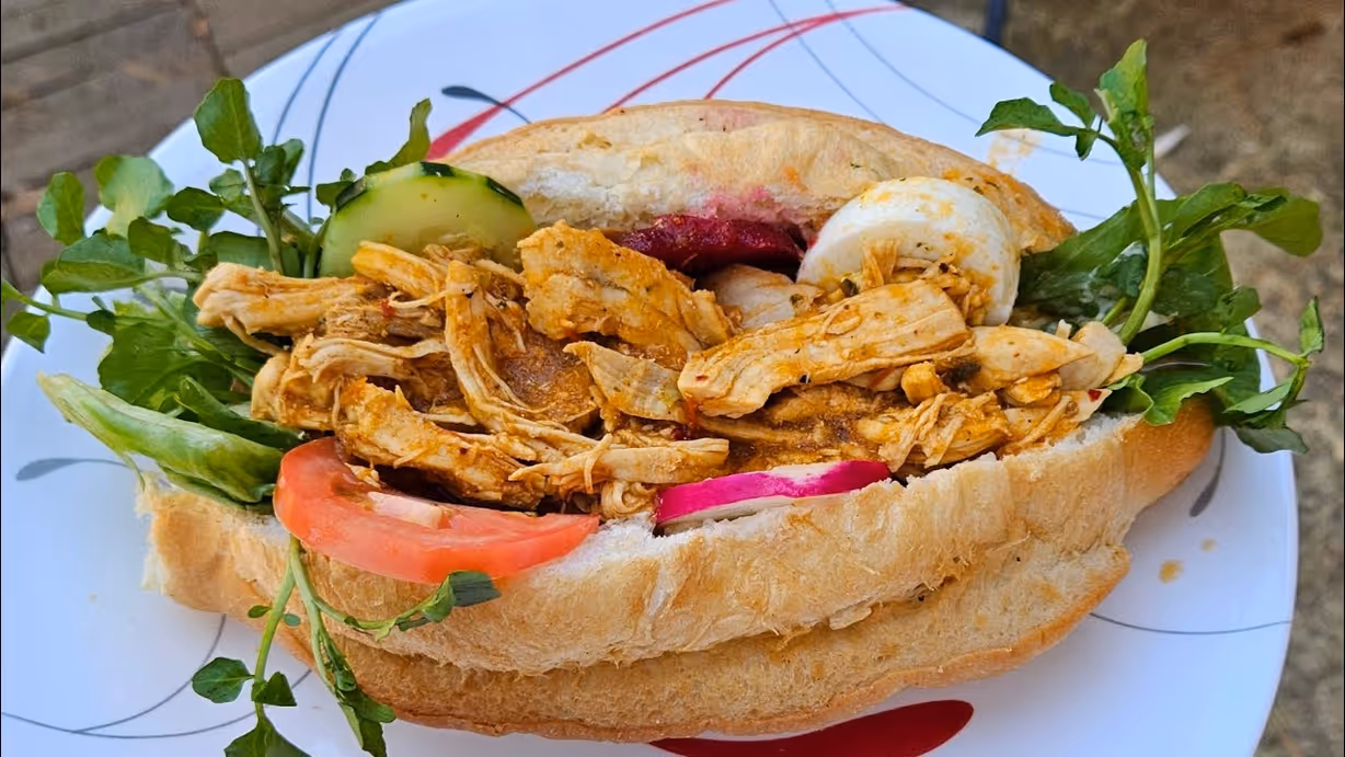 Pan con Pollo Salvadoreno at Corinto Charcoal Chicken in Capitol Heights, MD 20743 | YourMenu Online Ordering Pan con Pollo Salvadoreno at Corinto Charcoal Chicken in Capitol Heights, MD 20743 | YourMenu Online Ordering
