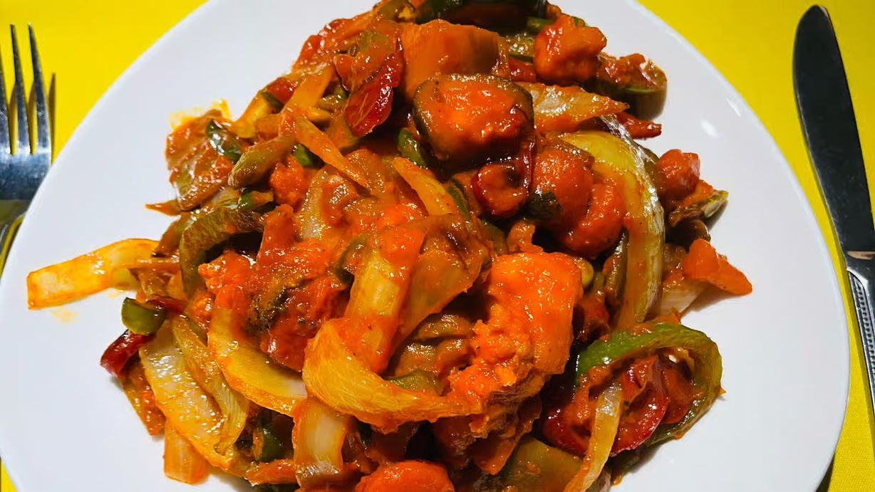 Vegetable Jhalfrezi at London Tandoori in Brooklyn, NY 11211 | YourMenu® Online Ordering Vegetable Jhalfrezi at London Tandoori in Brooklyn, NY 11211 | YourMenu® Online Ordering