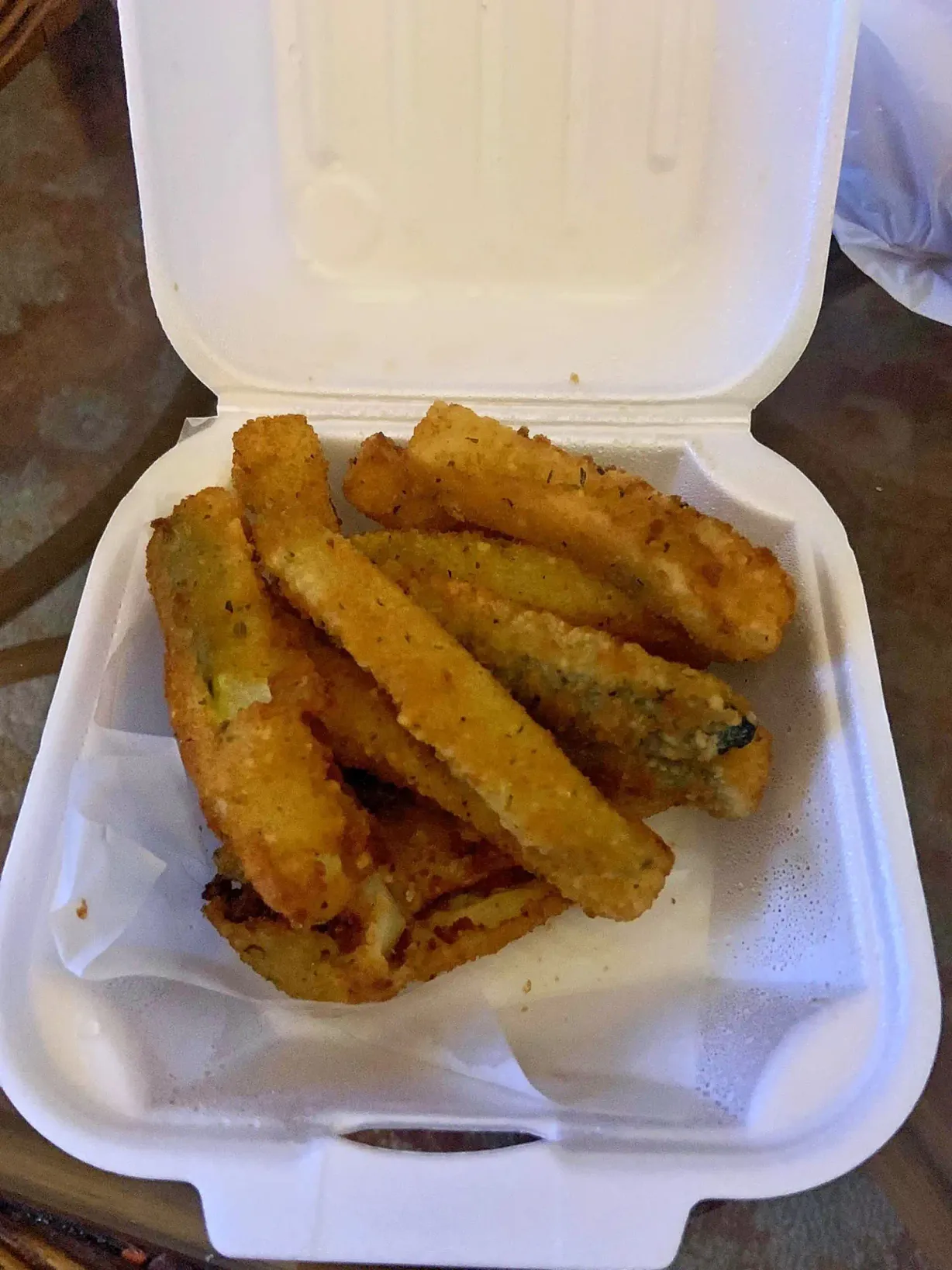 10 ZUCCHINI STICKS at Bobby's Fish and Chicken in Cincinnati, OH 45211 | YourMenu Online Ordering
