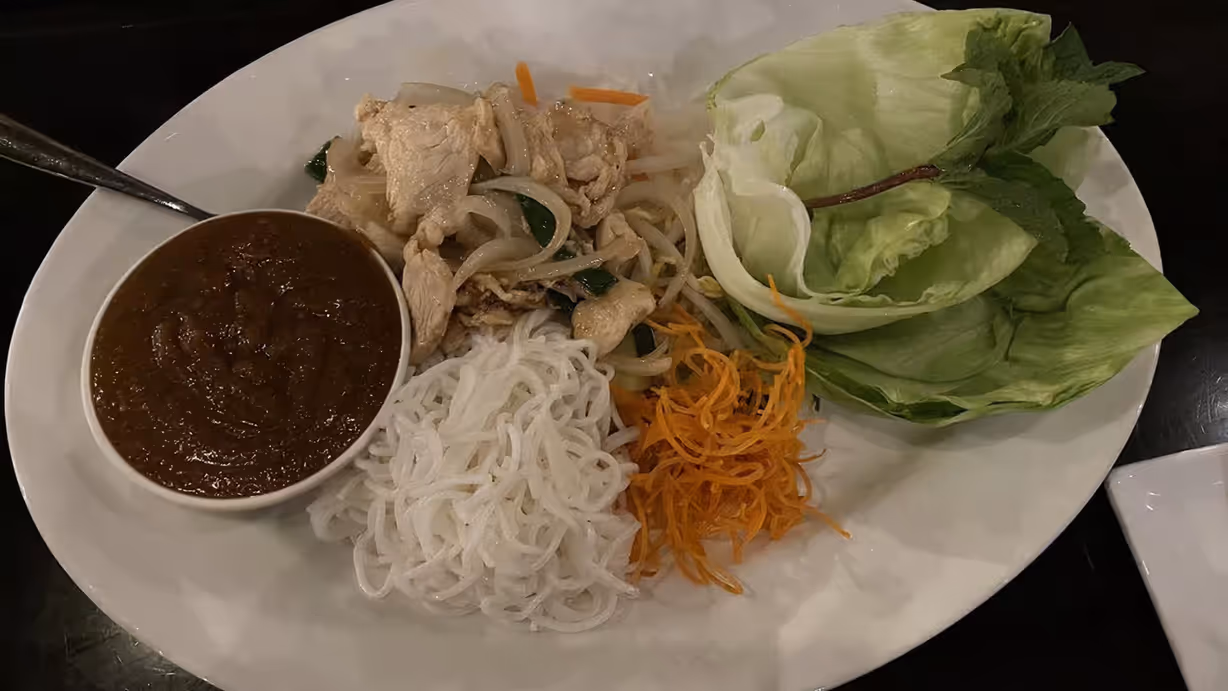Lettuce Wrap With Meat Option at What the Pho in Wilton Manors, FL 33305 | YourMenu® Online Ordering Lettuce Wrap With Meat Option at What the Pho in Wilton Manors, FL 33305 | YourMenu® Online Ordering